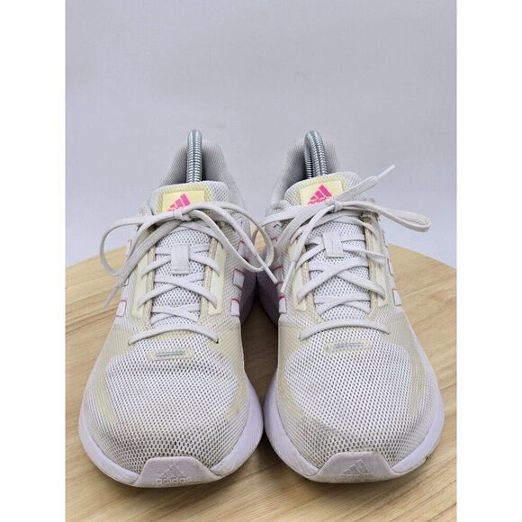 adidas Neo Runfalcon 2.0 FY9623 Womens Running Shoes white- pink Size 8.5 - Picture 3 of 9